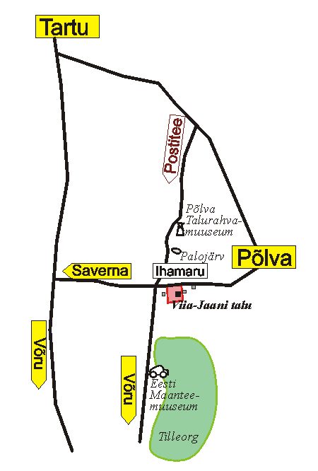 Viia-Jaani asukoht -- Ihamaru